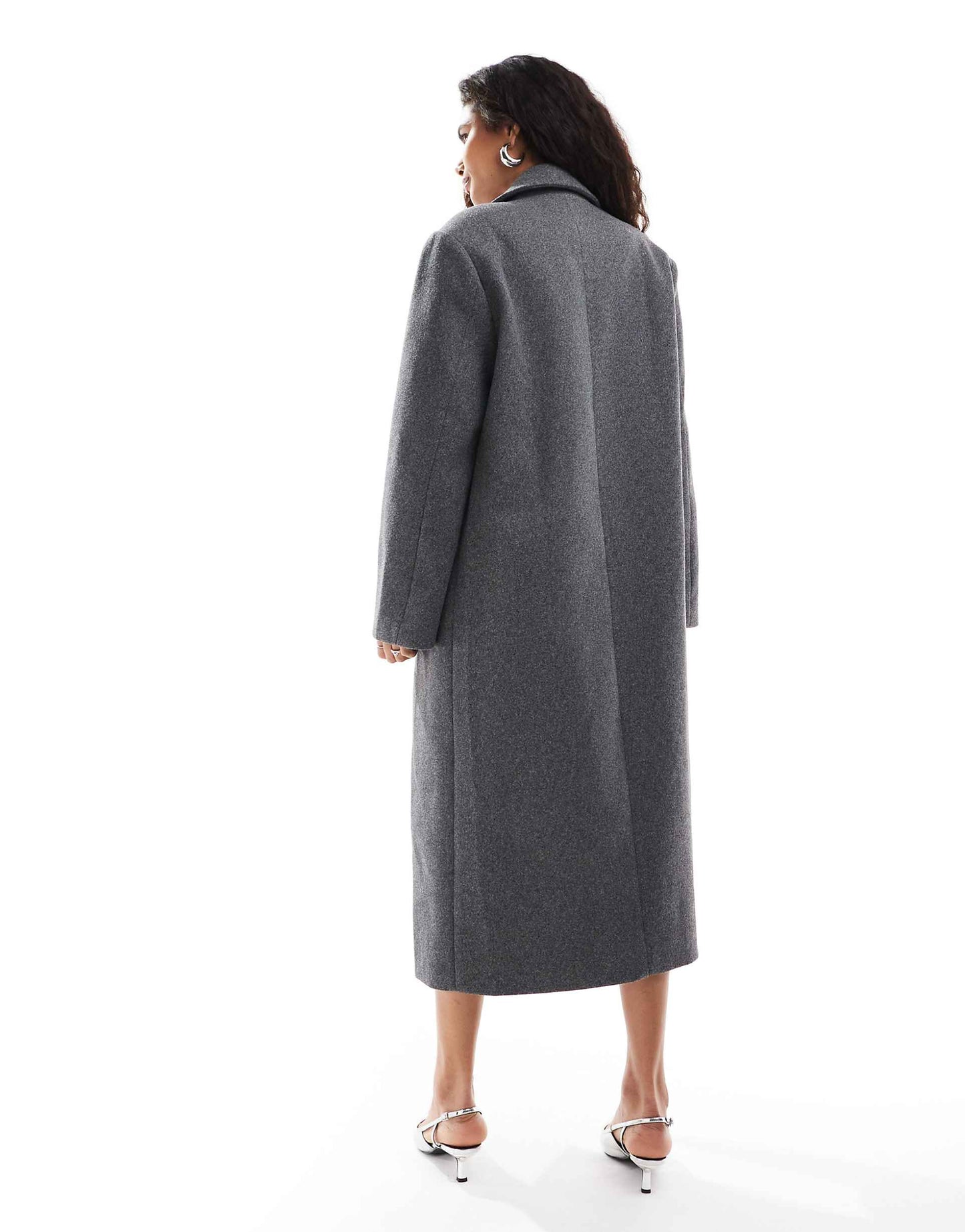 Formal Drop Shoulder Maxi Coat