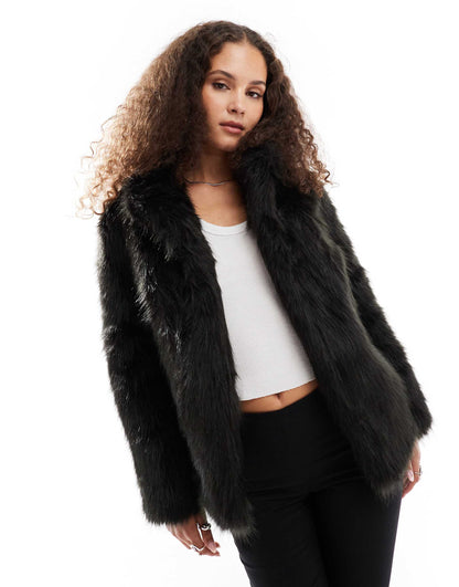 Faux Fur Coat