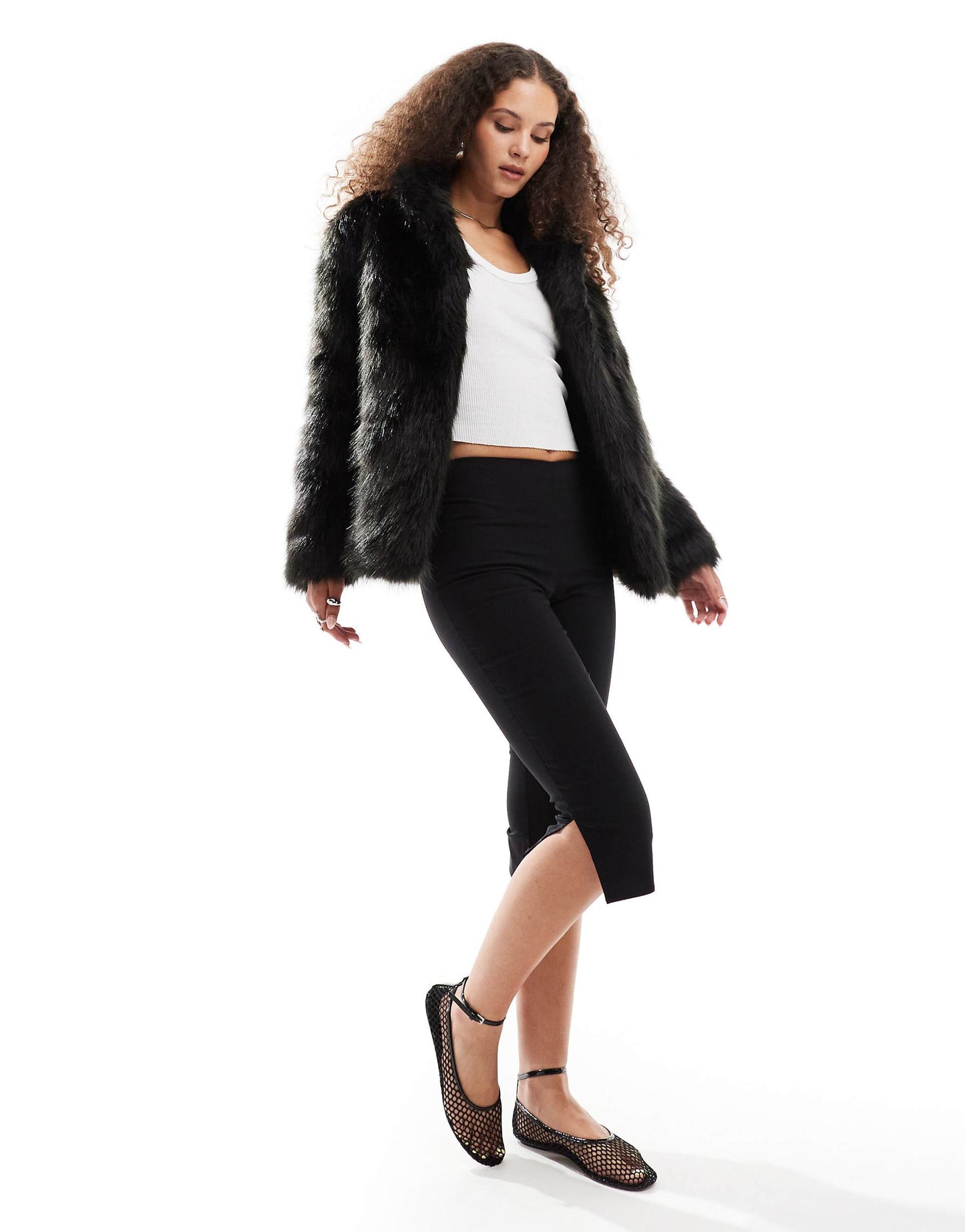 Faux Fur Coat