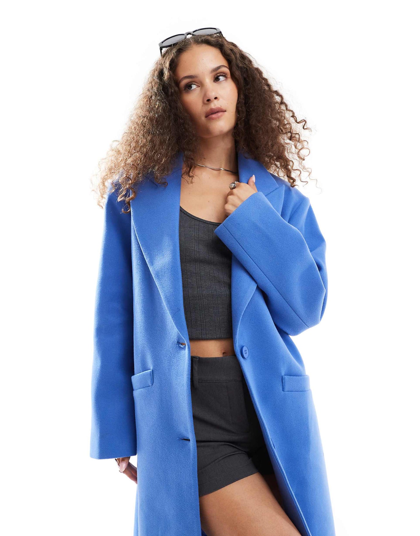 Formal Drop Shoulder Maxi Coat