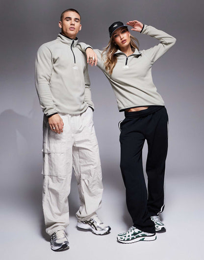 Glacier 1/4 Zip Central Logo Fleece