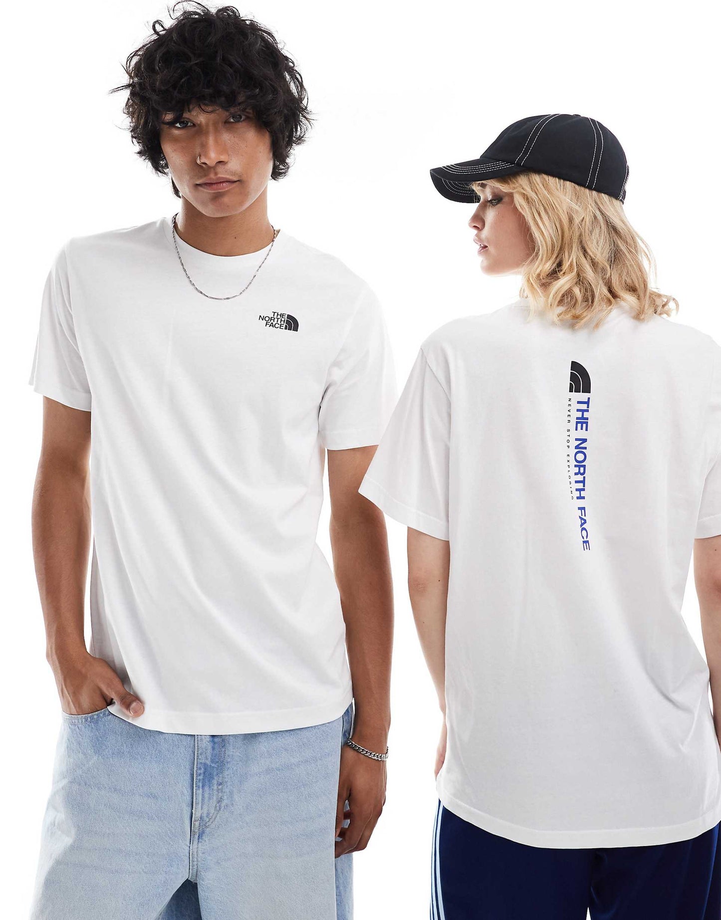 Vertical Logo Backprint T-Shirt