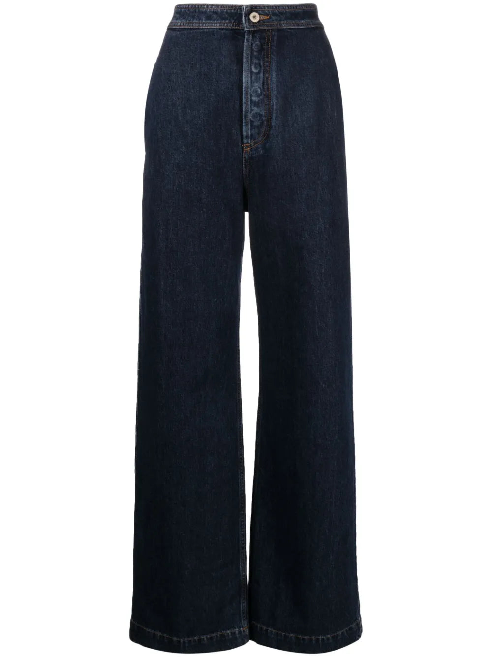 High-Rise Straight-Leg Jeans