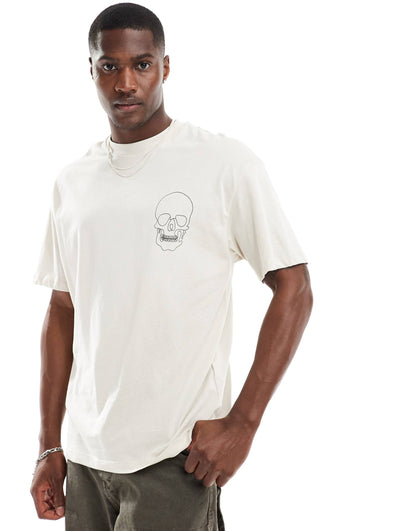 Originals Oversized T-Shirt With Skull Back Print