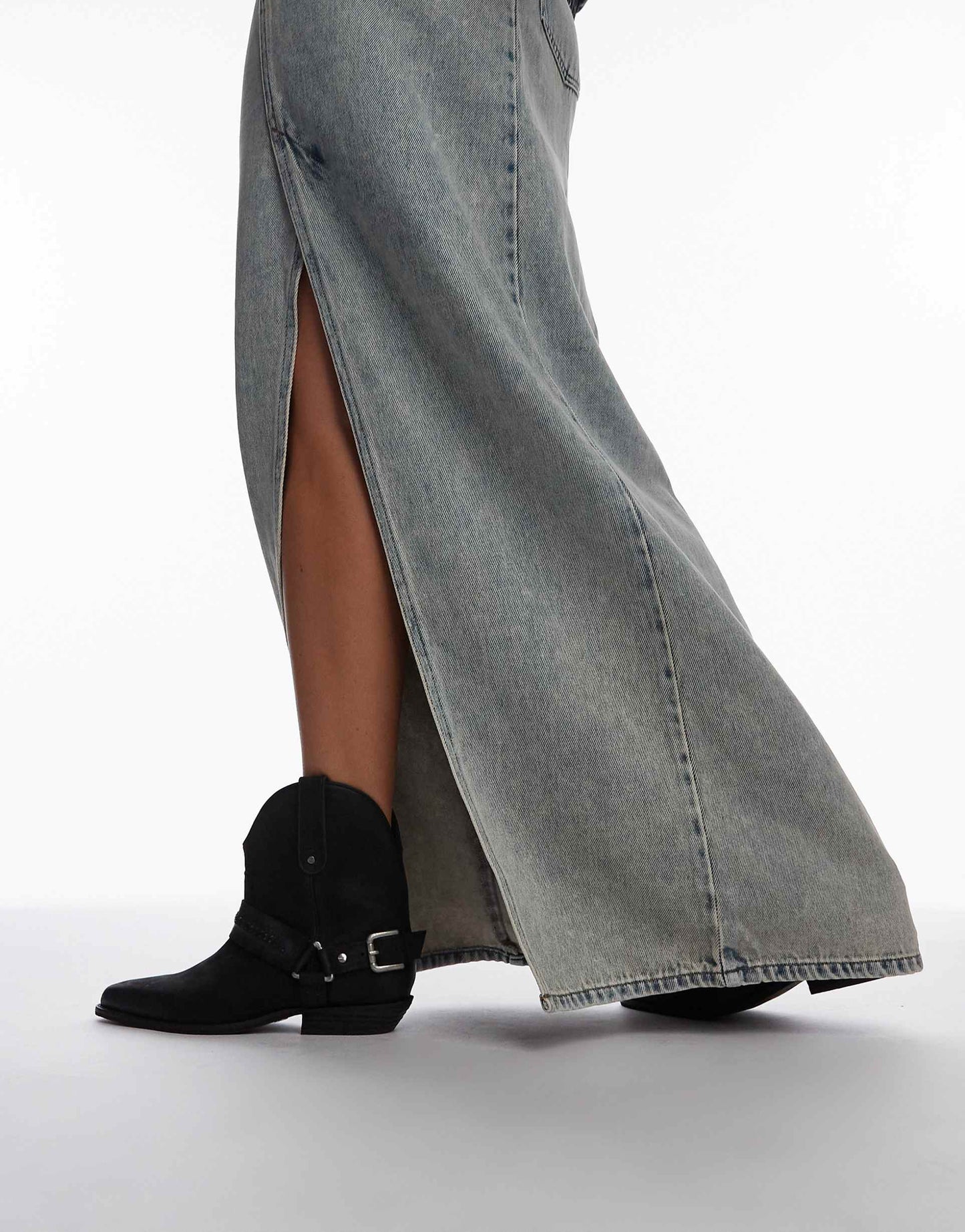 Kendra Western Ankle Boots