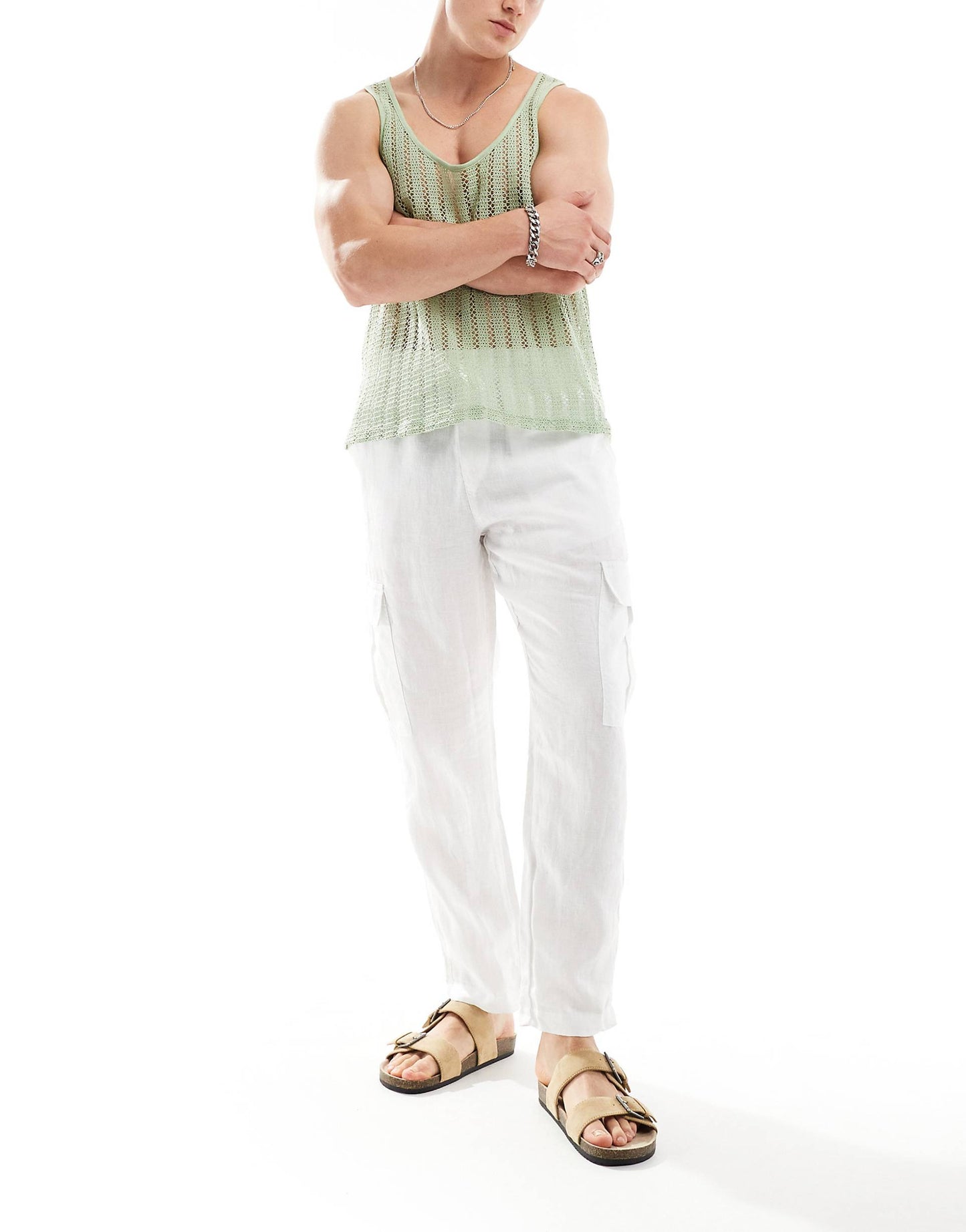 Cargo Linen Pant