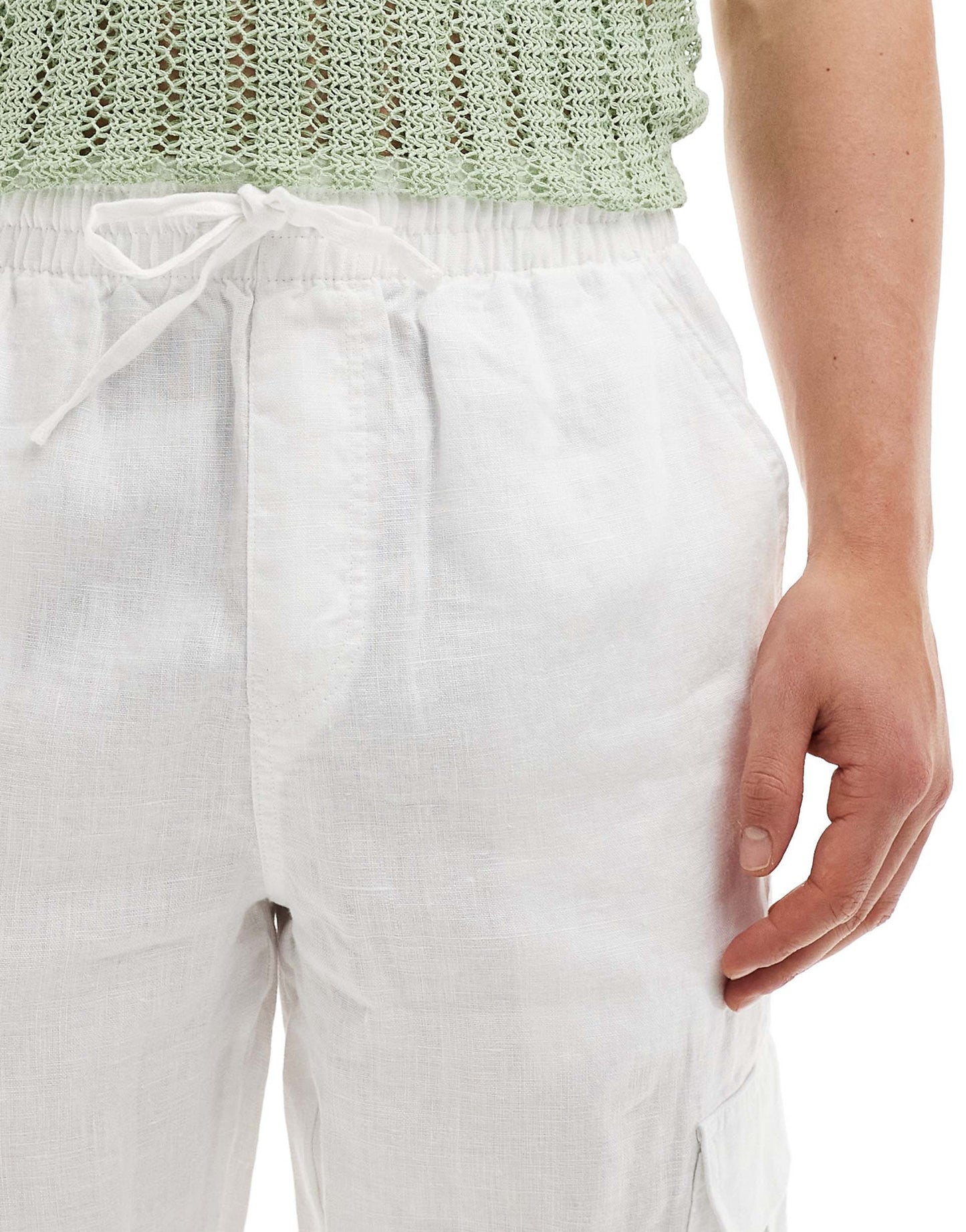 Cargo Linen Pant