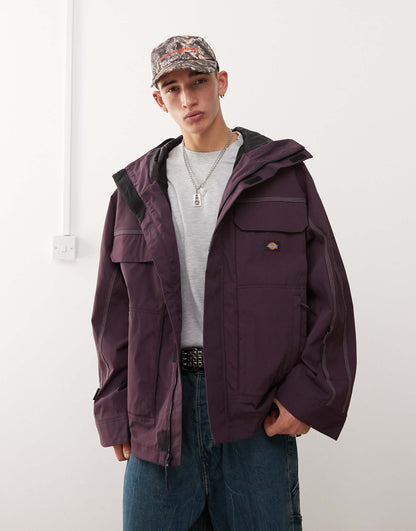 Ronan Hooded Windbreaker Jacket