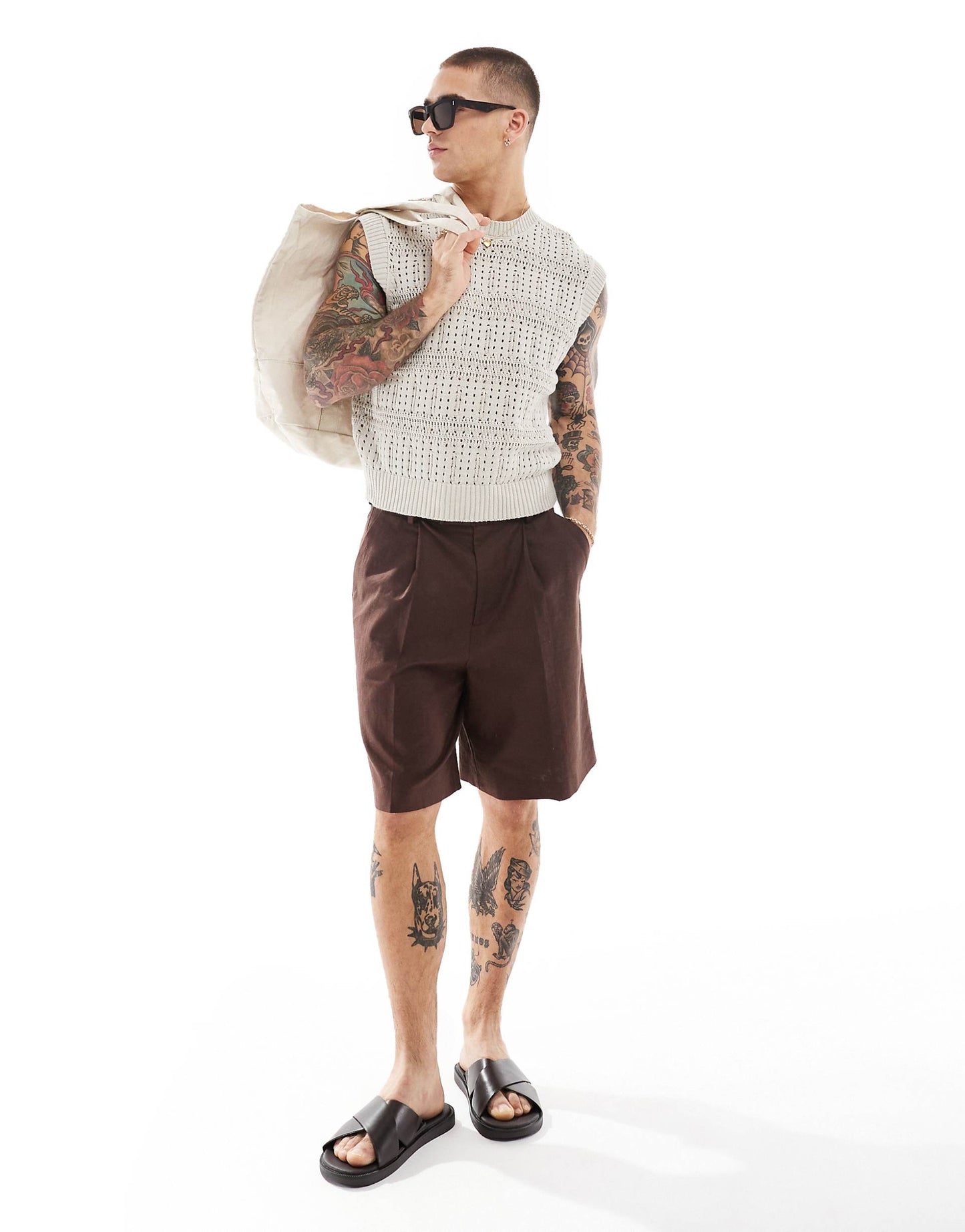 Knitted Sweater Vest