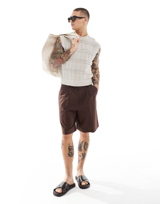 Knitted Sweater Vest
