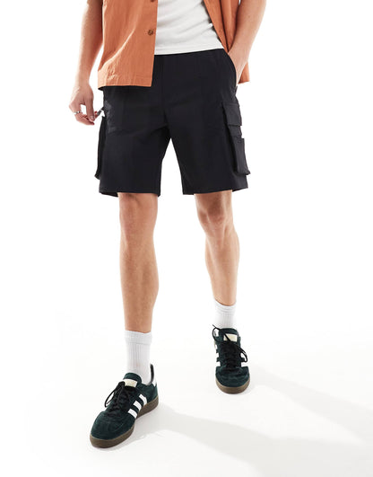 Nylon Cargo Pocket Short