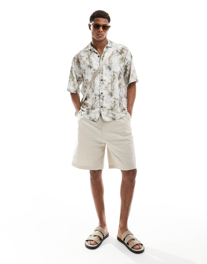 Graphic Blur Printed Shirt