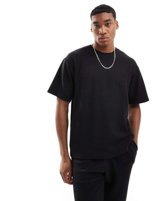 Textured Co-Ord T-Shirt