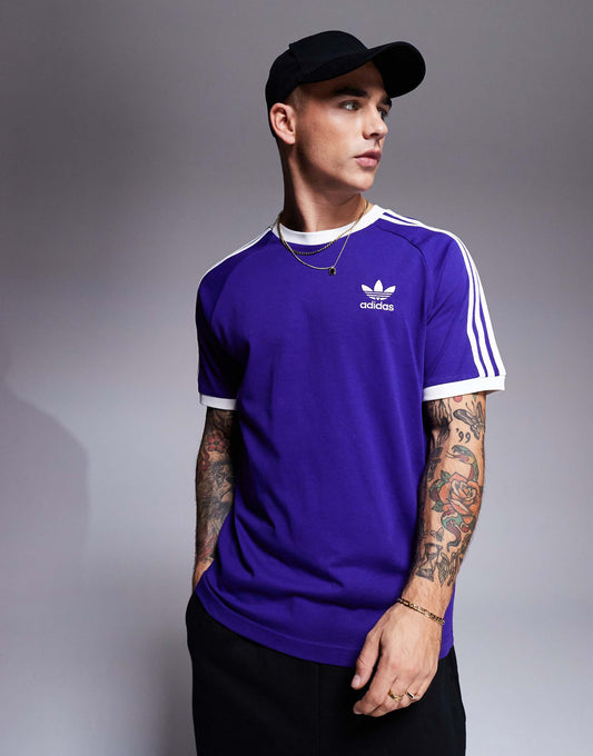Originals 3 Stripe Ringer T-Shirt