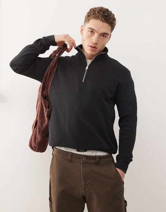 Originals Essential Half Zip Sweat Top
