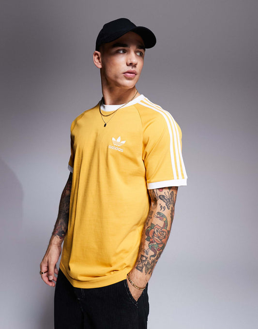 Originals 3 Stripe Ringer T-Shirt
