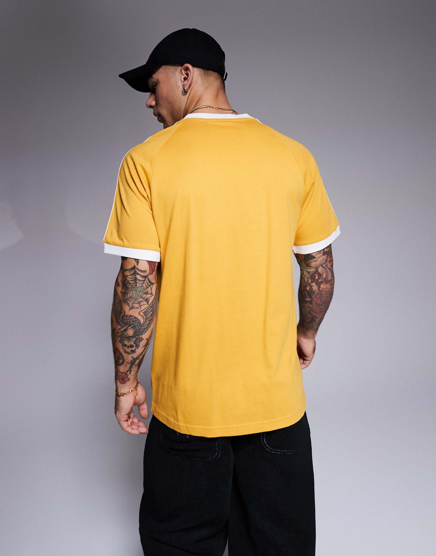 Originals 3 Stripe Ringer T-Shirt