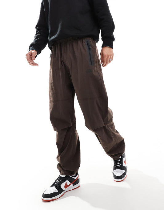 Tech Woven Oversized Fit Trousers