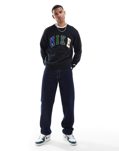 Club Letters Logo Crew Neck Sweatshirt