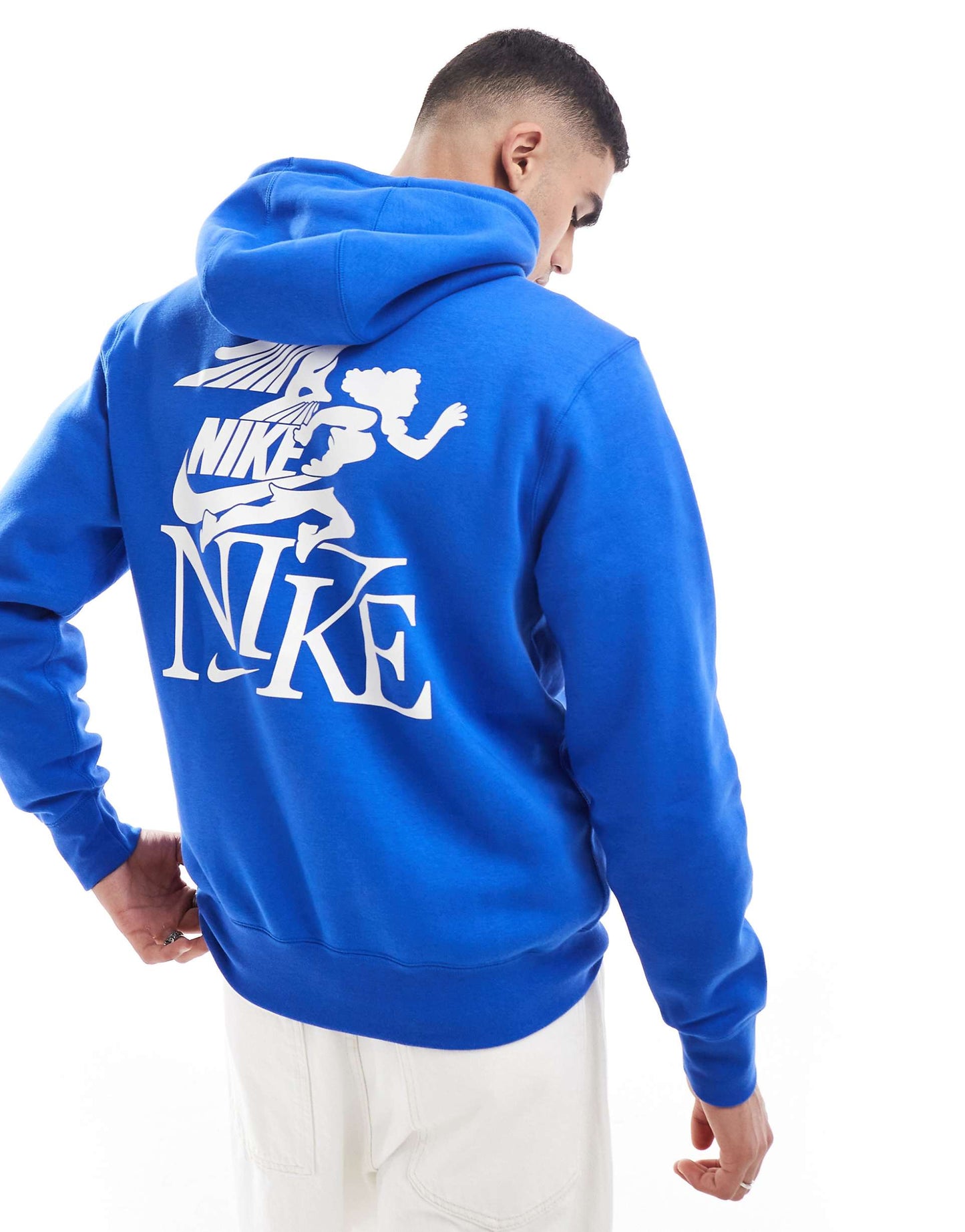 Club Hoodie With Victory Graphic
