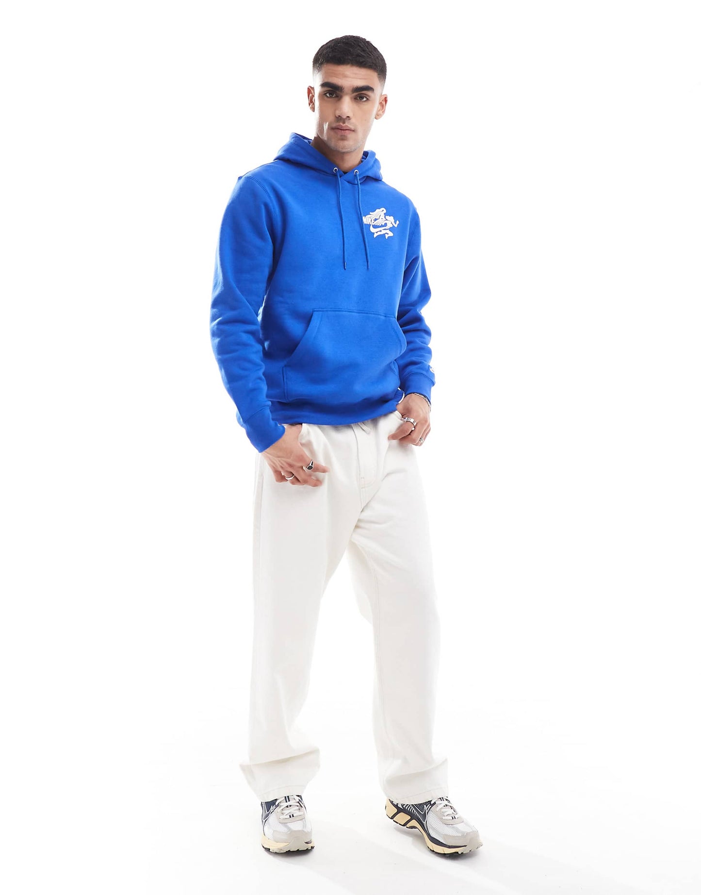 Club Hoodie With Victory Graphic
