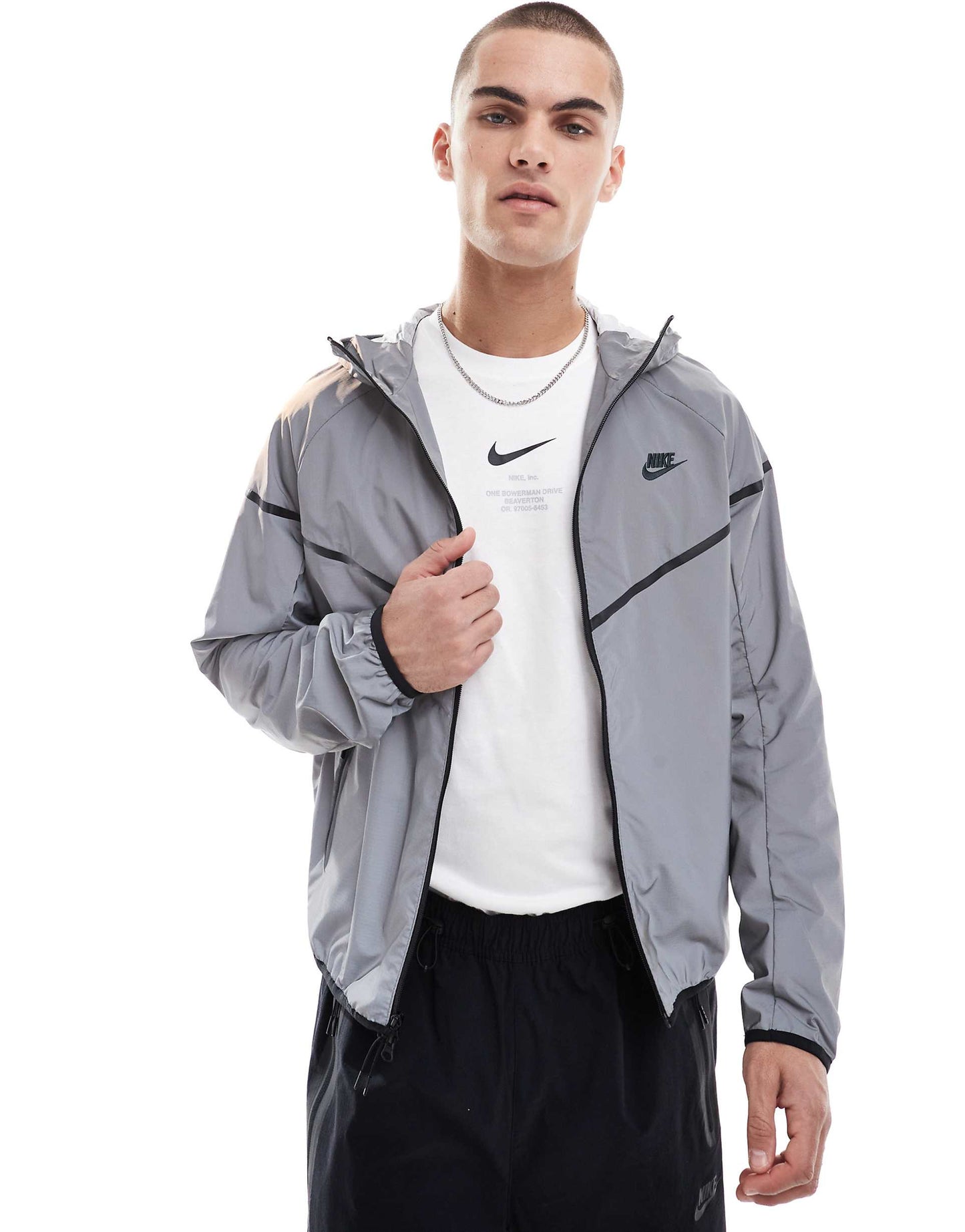 Tech Woven Full Zip Jacket