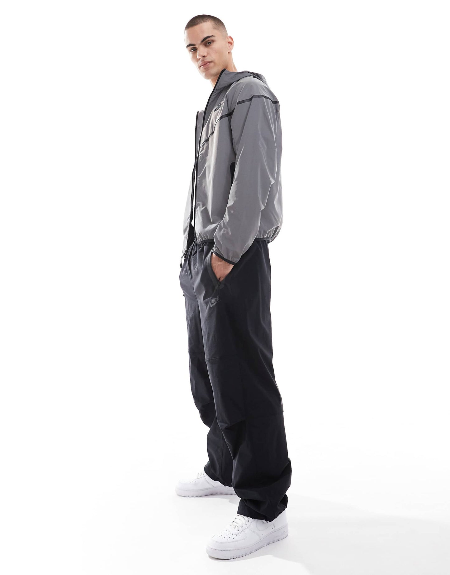 Tech Woven Full Zip Jacket