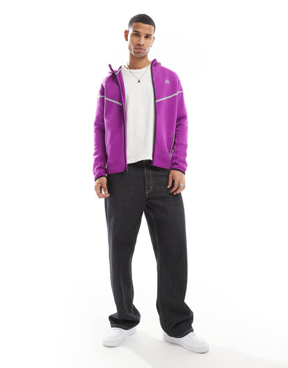 Tech Fleece Reflective Full Zip Windrunner Hoodie