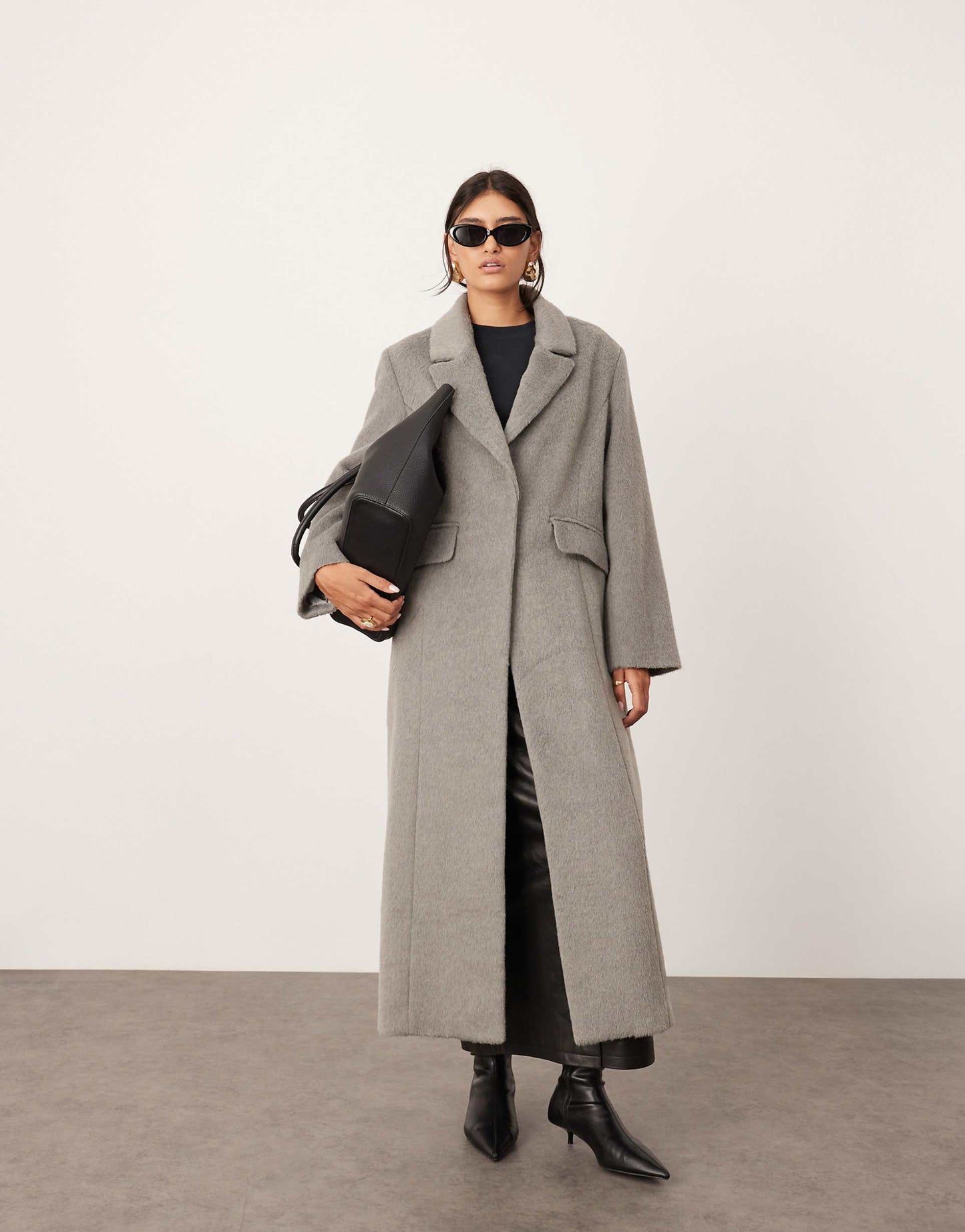 Tailored Clean Oversized Maxi Coat