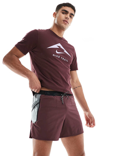 Running Trail Logo 5 Inch Shorts