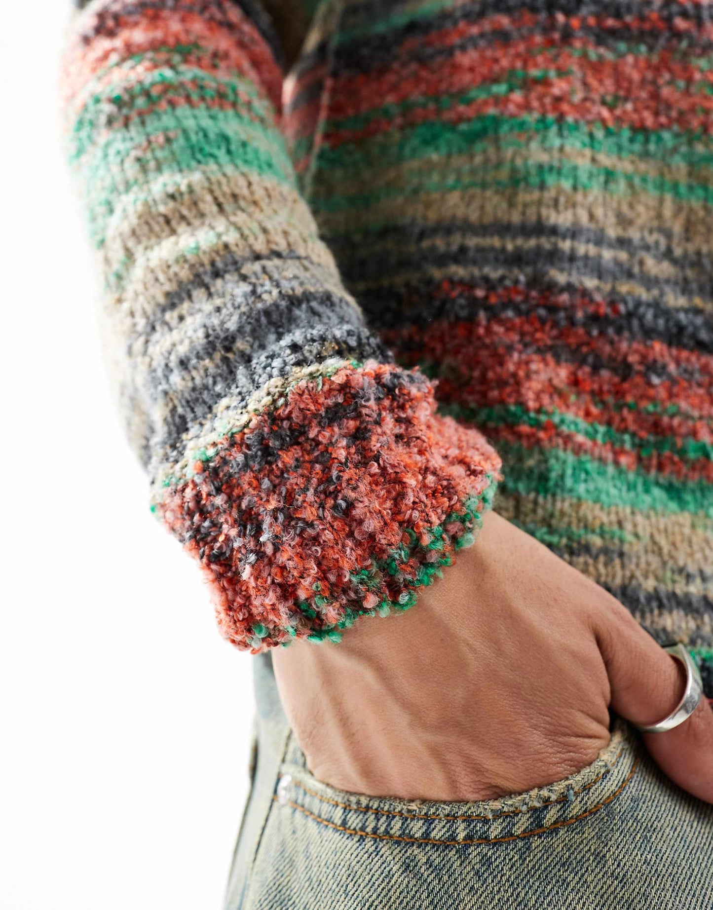 Striped Crew Neck Jumper