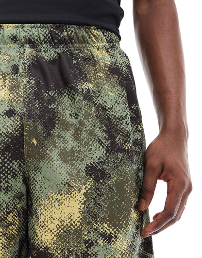 Training Camo Print 7 Inch Shorts
