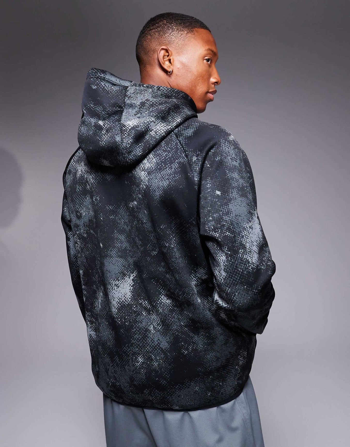 Training Camo Print Hoodie