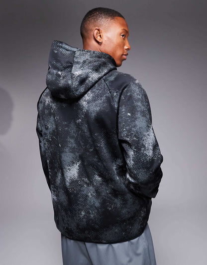 Training Camo Print Hoodie