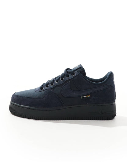 Air Force 1 '07 Cordura Trainers Dark Grey And Black