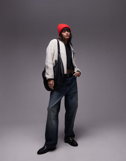 Janet Zip Up Sherpa Jacket