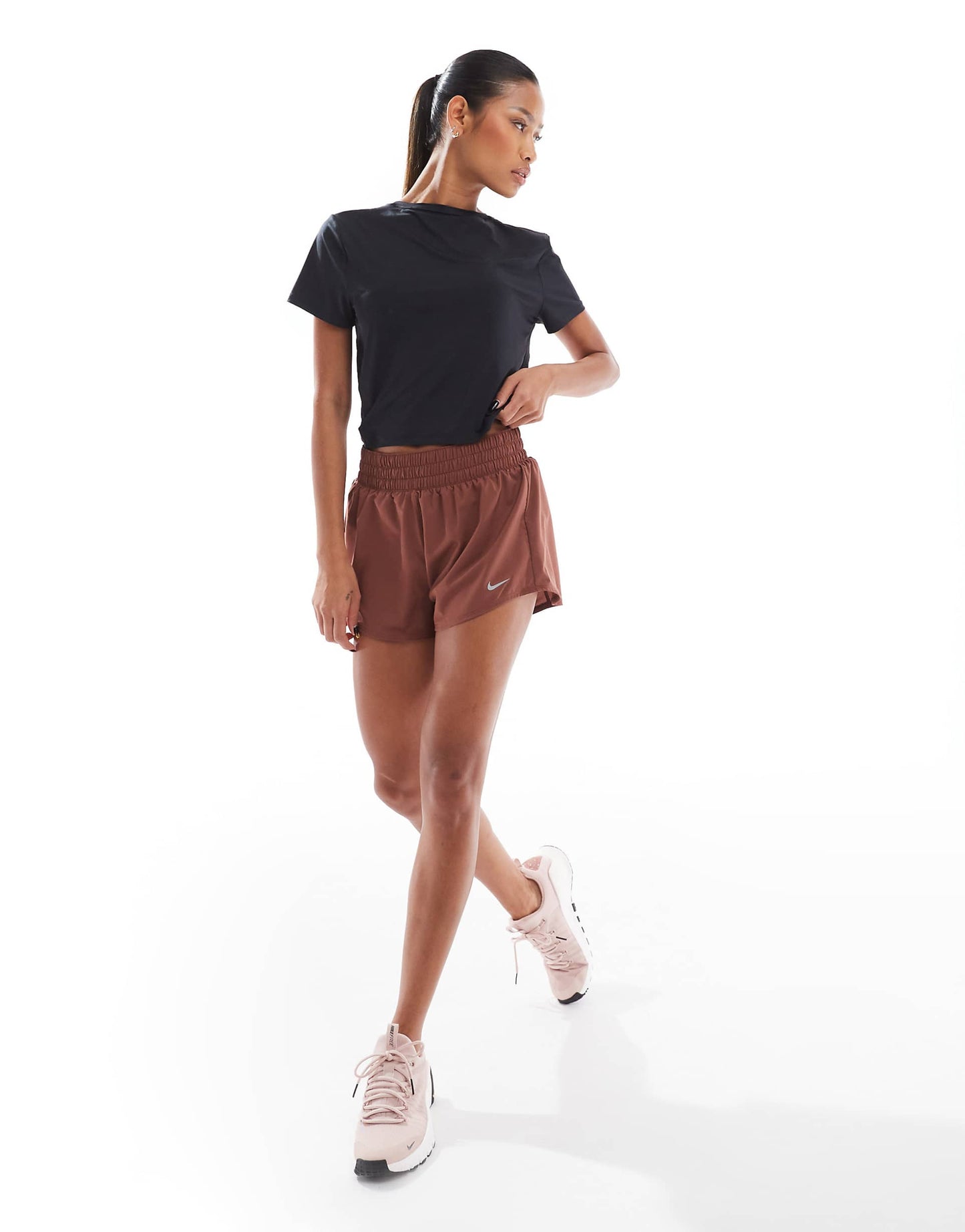 One Training High Waisted 3 Inch Shorts