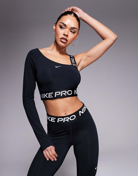 Pro Training Asymetric Long Sleeve Top