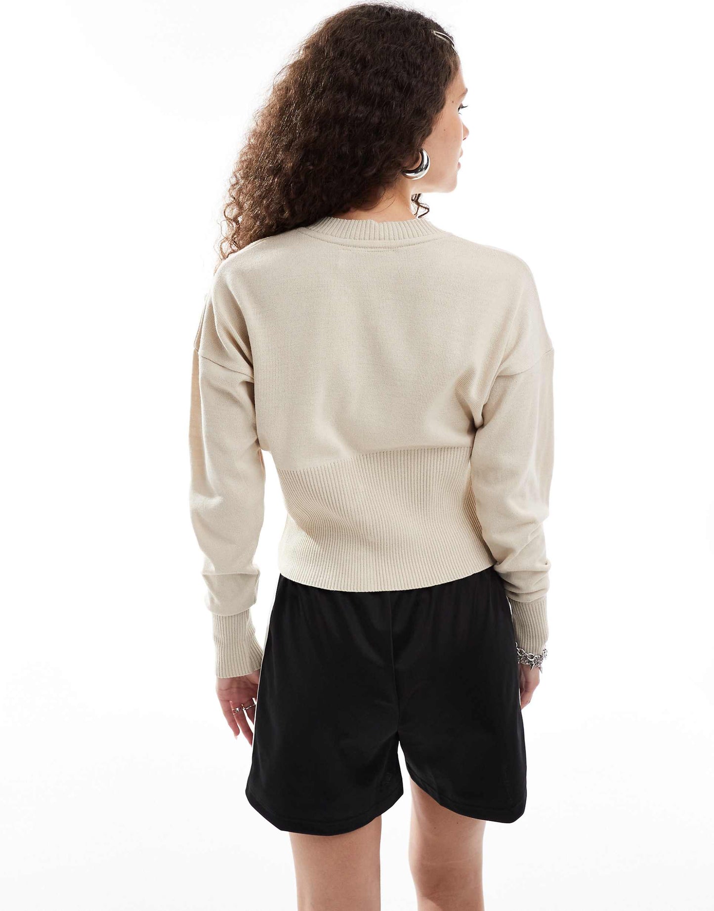 Fitted Waist Detail Cardigan