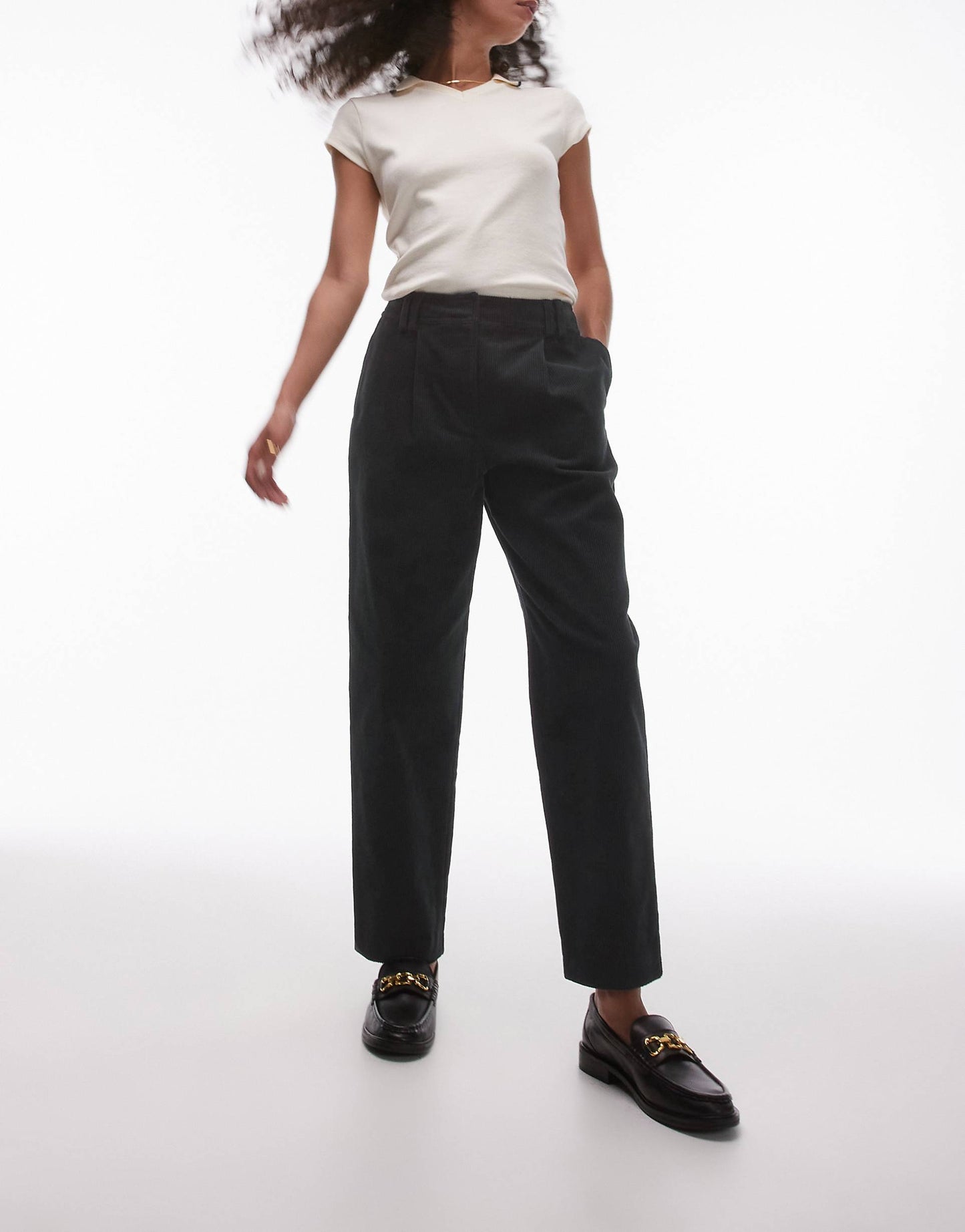 Cord Peg Trouser