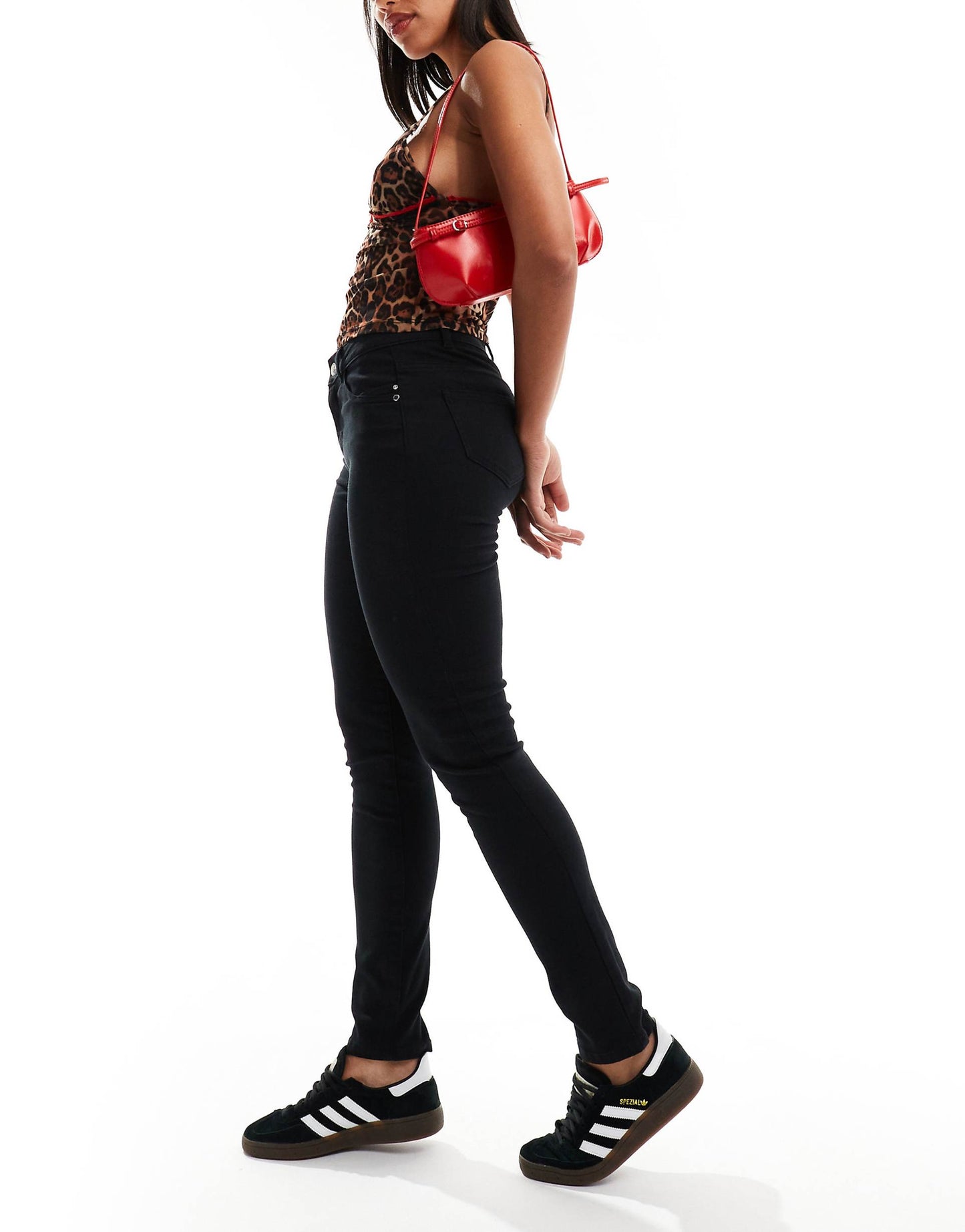 High Waisted Skinny Jeans