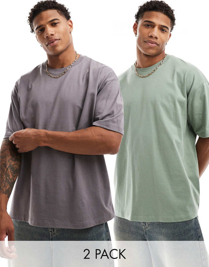 Essential 2 Pack Oversized T-Shirts