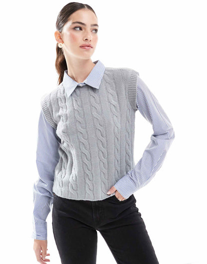 2-in-1 Jumper And Shirt