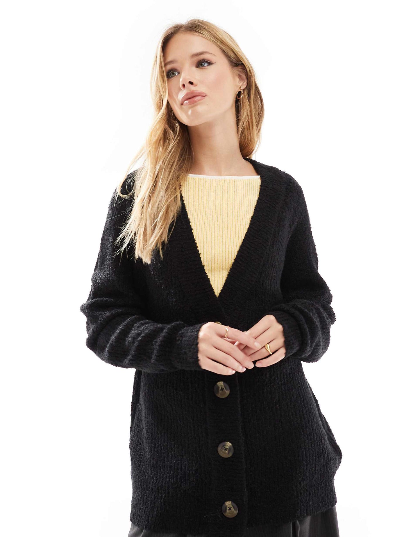 Brushed Cardigan