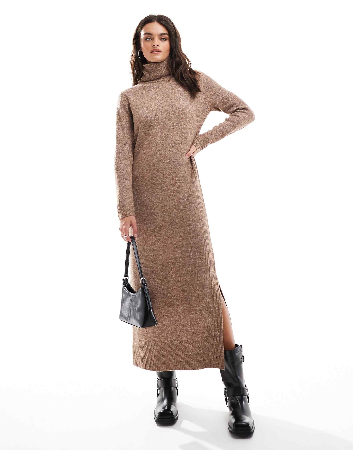 Turtleneck Maxi Dress