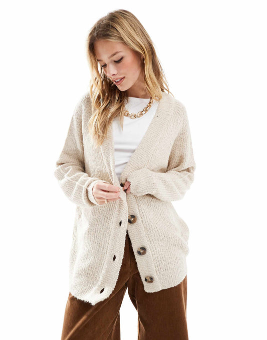 Brushed Cardigan