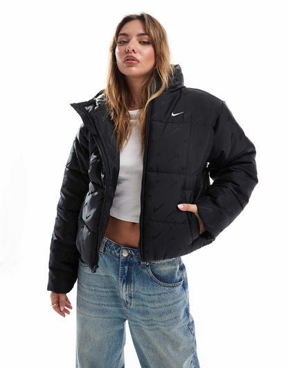 Essential Crop Puffer Jacket