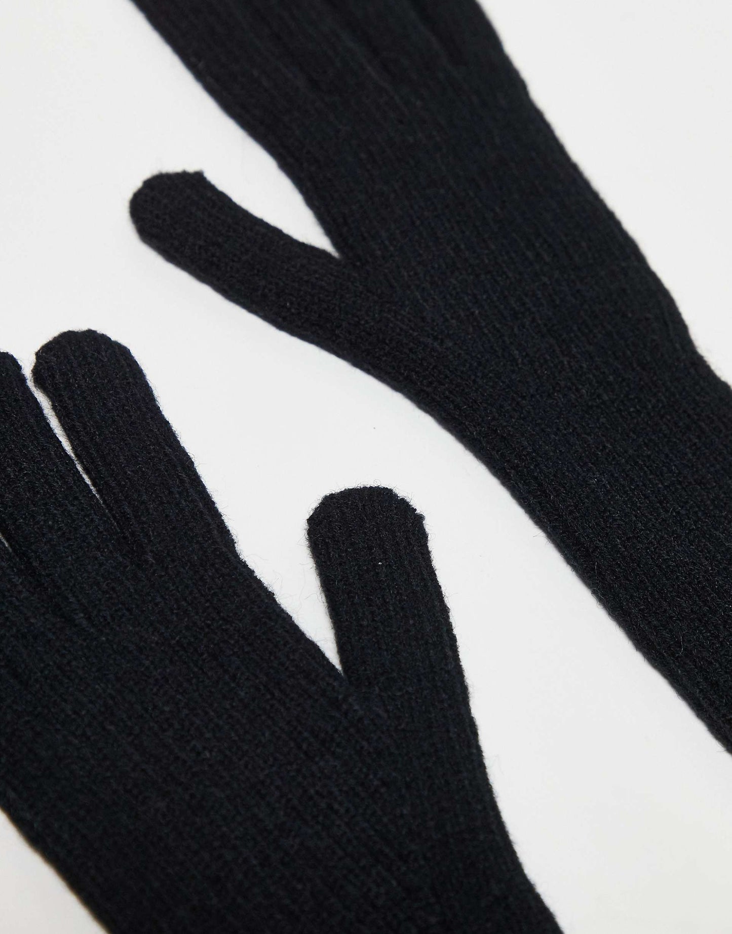Gabriella Ribbed Long Gloves