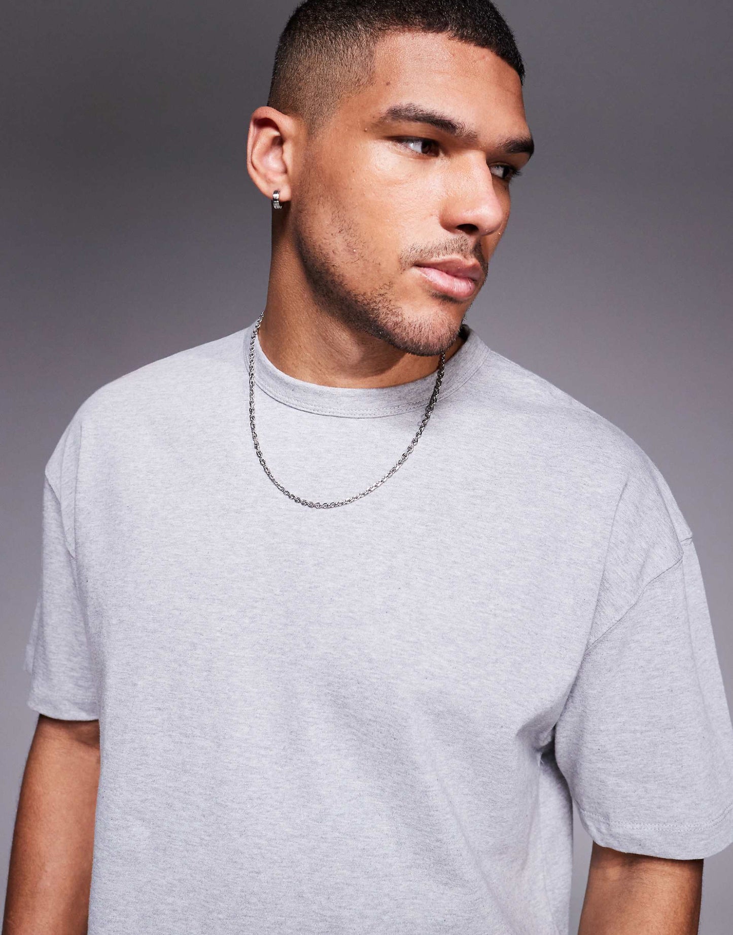 Essential Heavyweight Oversized Boxy T-Shirt 240Gsm