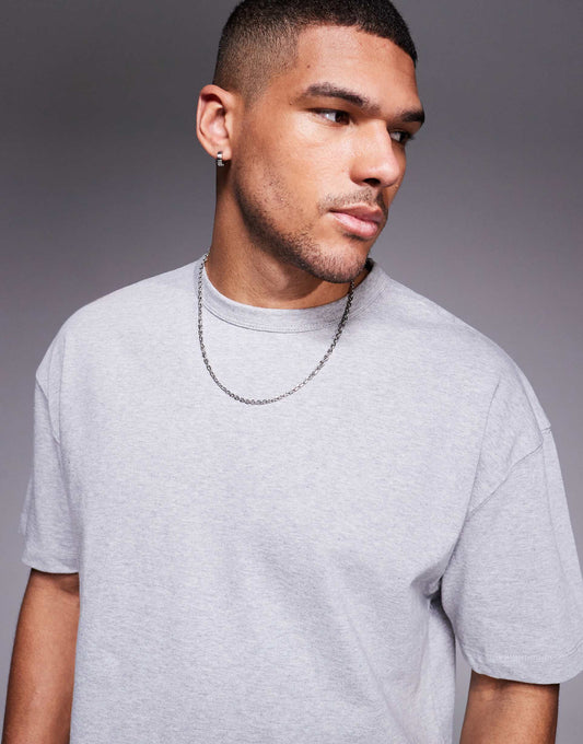 Essential Heavyweight Oversized Boxy T-Shirt 240Gsm